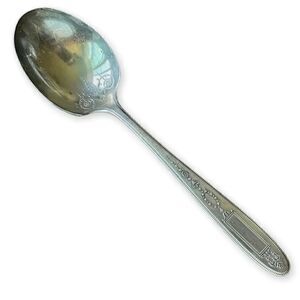 Antique 1921 Oneida Community Plate Silver Grosvenor Sugar Spoon